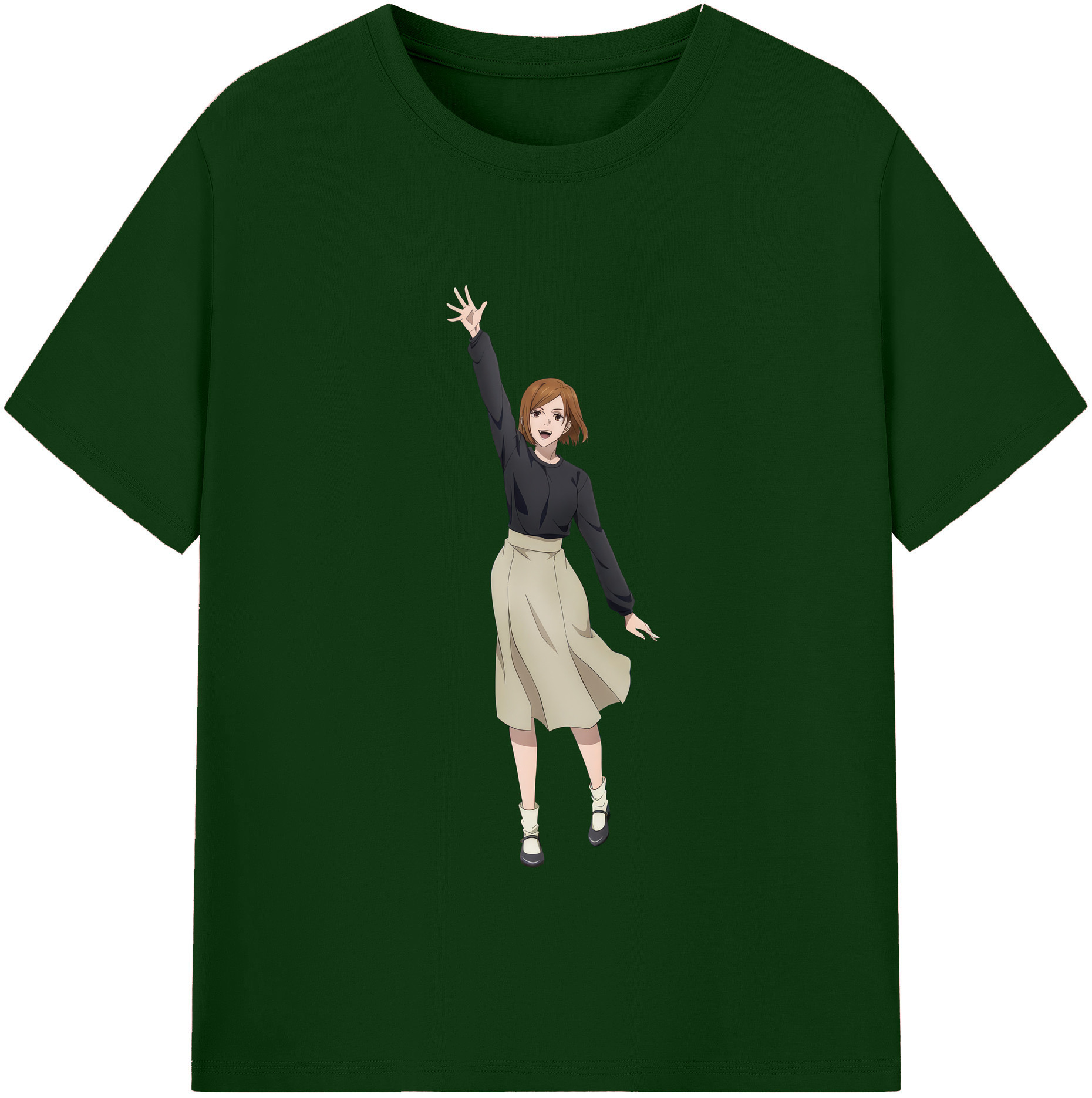 （画像用） 呪術廻戦 Jujutsu Kaisen 綿100％半袖Tシャツ（フロントプリント）